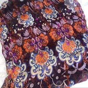 Dana Herbert 100% Silk Scarf